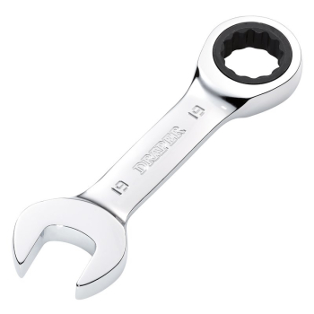 Draper 8230MMS Draper HI-TORQ® Metric Stubby Ratchet Combination Spanner, 19mm - Code: 27930 - Pack Qty 1