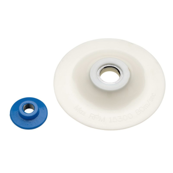Draper A4207P Rubber Backing Pad, 100mm - Code: 27940 - Pack Qty 1