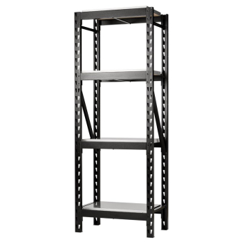 Draper MS400-54-21PC S BUNKER® 21 Piece Modular 4 Tier Racking with Stainless Steel Shelving, 750mm - Code: 27987 - Pack Qty 1