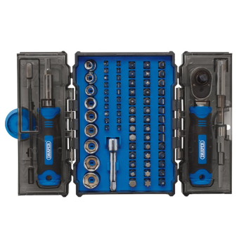 Draper RBS78 Ratchet and Screwdriver Bit Set (78 Piece) - Code: 28029 - Pack Qty 1