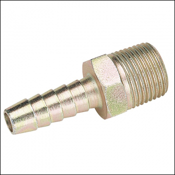 Draper A6905 PACKED 3/8 inch  Taper 5/16 inch  Bore PCL Male Screw Tailpiece (3 Piece) - Code: 28051 - Pack Qty 1