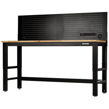 Draper B300-WB72WPP BUNKER® Workbench with Hardwood Worktop and Power Pegboard, 1830mm - Code: 28098 - Pack Qty 1