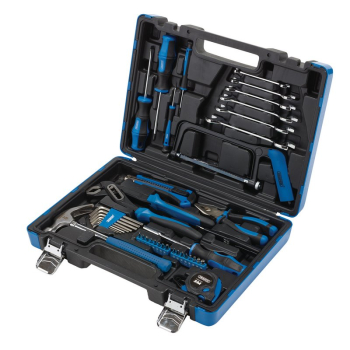 Draper TK58/BL Tool Kit, Blue (58 Piece) - Code: 28106 - Pack Qty 1