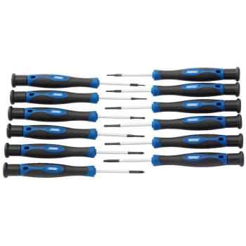 Draper 865/P/12 Precision Screwdriver Set (12 Piece) - Code: 28118 - Pack Qty 1