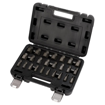 Draper SNRS25 Imperial Bolt Extractor Set, 3/8 inch  Sq. Dr. (25 Piece) - Code: 28196 - Pack Qty 1