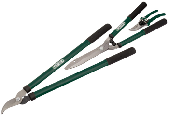 Draper GLSS/SET Lopper, Shears and Secateur Set (3 Piece) - Code: 28210 - Pack Qty 1
