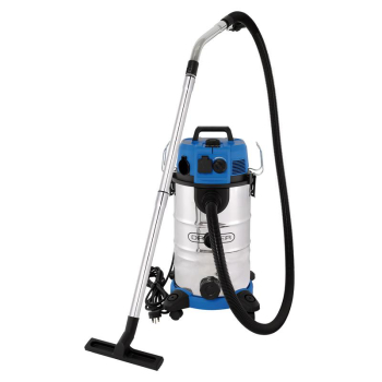 Draper WDV35LMC/C 230V M-Class Wet and Dry Vacuum Cleaner with Power Take-Off, 35L, 1500W - Code: 28230 - Pack Qty 1