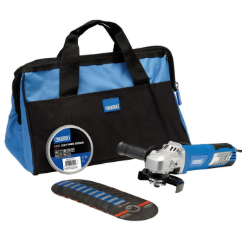 Draper *MAINGRINDERKIT 230V Angle Grinder Kit, 115mm, 950W - Code: 28300 - Pack Qty 1