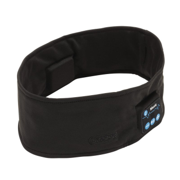 Draper HB-WHP Smart Wireless Rechargeable Headband with USB Charging Cable, Black, One Size - Code: 28340 - Pack Qty 1