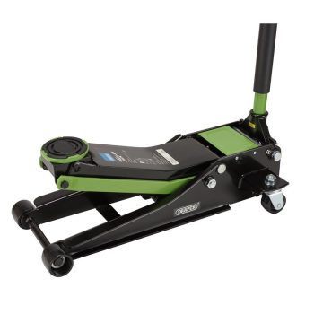 Draper TJ3000G Trolley Jack, 3 Tonne, Green - Code: 28485 - Pack Qty 1