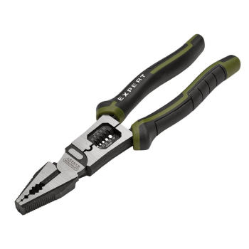 Draper PL-EX/CPWS-200 Draper Expert Combination Pliers with Wire Stripper, 200mm - Code: 28525 - Pack Qty 1