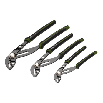 Draper PL-EX/QRWPP-SET Draper Expert Quick Release Water Pump Pliers Set (3 Piece) - Code: 28552 - Pack Qty 1