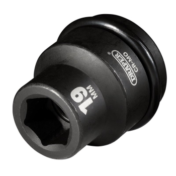 Draper 419-MM Draper Hi-TORQ® Impact Socket, 3/4 inch  Sq. Dr., 19mm - Code: 28660 - Pack Qty 1