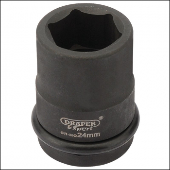 Draper 419-MM Draper Expert HI-TORQ® 6 Point Impact Socket, 3/4 inch  Sq. Dr., 24mm - Code: 28694 - Pack Qty 1