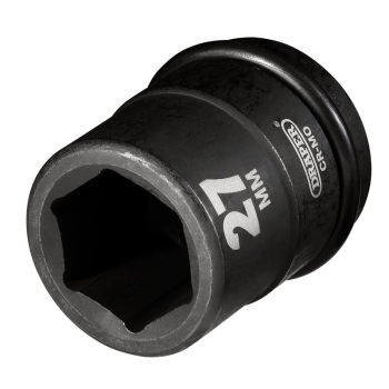 Draper 419-MM Draper Hi-TORQ® Impact Socket, 3/4 inch  Sq. Dr., 27mm - Code: 28719 - Pack Qty 1