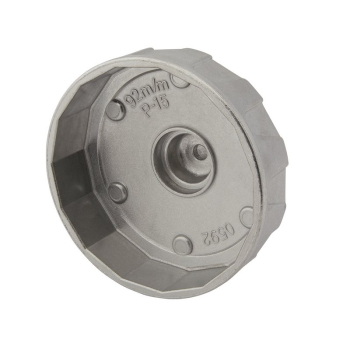 Draper OFS-92MM15F Oil Filter Socket 92mm 15 Flats for Nissan, Suburu - Discontinued - Code: 29159 - Pack Qty 1