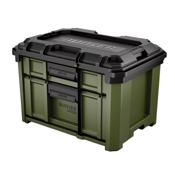 Draper B600-2DTB BUNKER Load-Up Stacking 2 Drawer Tool Box, 570mm - Code: 29436 - Pack Qty 1