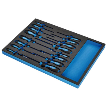 Draper DELTACH-561006 BUNKER® Screwdriver Set in EVA Foam Inlay (16 Piece) - Code: 29529 - Pack Qty 1