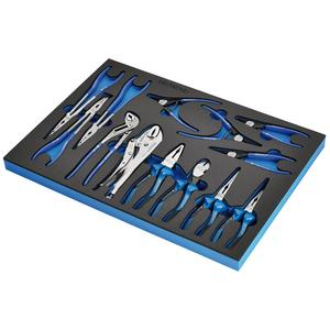 Draper DELTACH-561007 BUNKER® Pliers Set in EVA Foam Inlay (13 Piece) - Code: 29582 - Pack Qty 1
