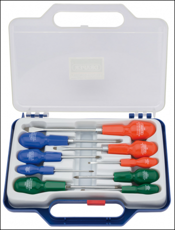 Draper 186/9 Cabinet Pattern Screwdriver Set (9 Piece) - Discontinued - Code: 29613 - Pack Qty 1