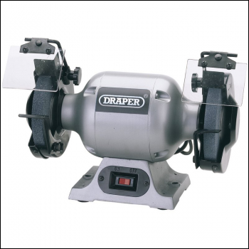 Draper GHD150 230V Heavy Duty Bench Grinder, 150mm, 370W - Code: 29620 - Pack Qty 1