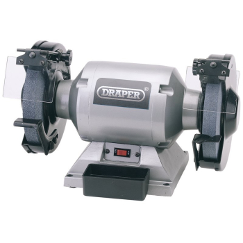 Draper GHD200 Heavy Duty Bench Grinder, 200mm, 550W - Code: 29621 - Pack Qty 1