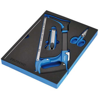 Draper DELTACH-561022 BUNKER® Saw and Cutting Set in EVA Foam Inlay (11 Piece) - Code: 29714 - Pack Qty 1