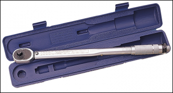 Draper 3001A Ratchet Torque Wrench, 1/2 inch  Sq. Dr., 30 - 210Nm/22.1 - 154.9lb-ft - Code: 30357 - Pack Qty 1