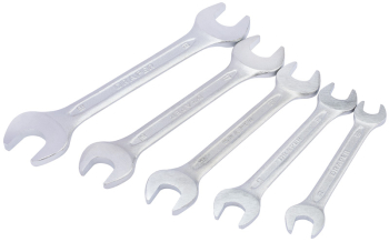 Draper 5049/5/MM Metric Open End Spanner Set (5 Piece) - Code: 30768 - Pack Qty 1