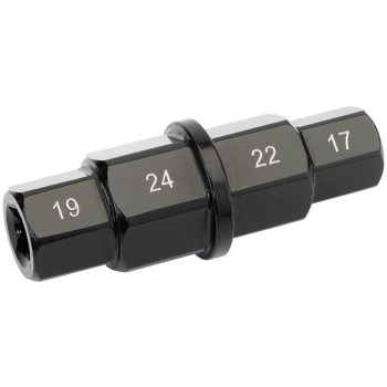 Draper MCSK4 Motorcycle Spindle Key - 17, 19, 22, 24mm - Code: 30831 - Pack Qty 1