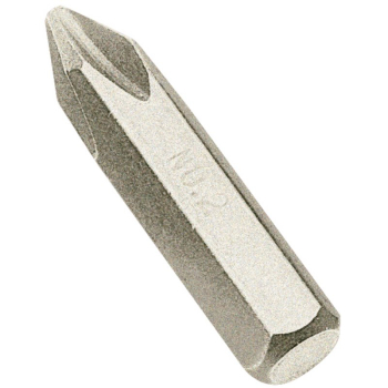 Draper 2800M/CS Cross Slot Impact Screwdriver Bit, No.2 - Code: 30920 - Pack Qty 1