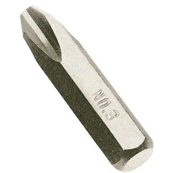 Draper 2800M/CS Cross Slot Impact Screwdriver Bit, No.3 - Code: 30938 - Pack Qty 1