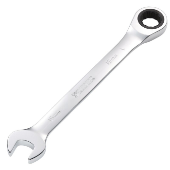 Draper 8230MM Metric Ratcheting Combination Spanner, 15mm - Code: 31012 - Pack Qty 1
