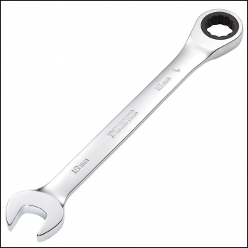Draper 8230MM Metric Ratcheting Combination Spanner, 18mm - Code: 31015 - Pack Qty 1