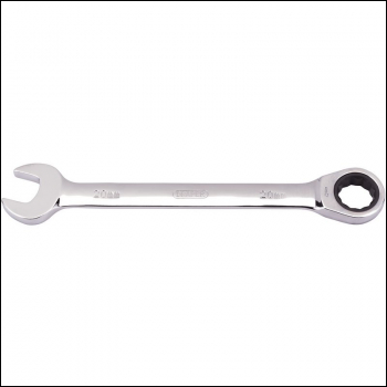 Draper 8230MM Metric Ratcheting Combination Spanner, 20mm - Code: 31019 - Pack Qty 1