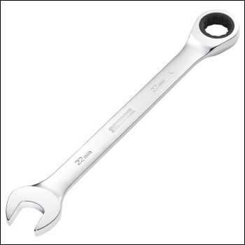 Draper 8230MM Metric Ratcheting Combination Spanner, 22mm - Code: 31022 - Pack Qty 1