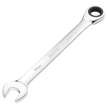 Draper 8230MM Metric Ratcheting Combination Spanner, 24mm - Code: 31023 - Pack Qty 1