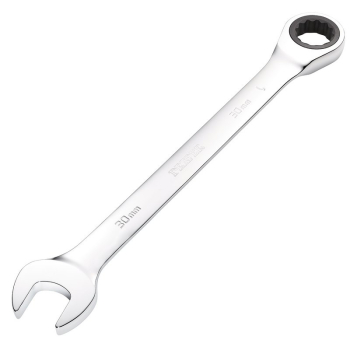 Draper 8230MM Metric Ratcheting Combination Spanner, 30mm - Code: 31026 - Pack Qty 1