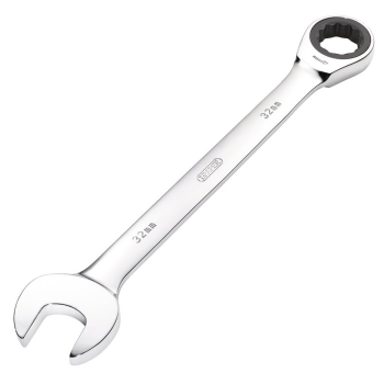 Draper 8230MM Metric Ratcheting Combination Spanner, 32mm - Code: 31027 - Pack Qty 1