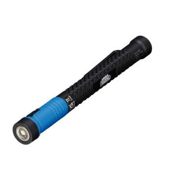 Draper RFLMP100 Draper Expert SMD LED USB Rechargeable Telescopic Torch with Magnetic Pickup, 1W, 100 Lumens, USB-C Cable Supplied - Code: 31082 - Pack Qty 1