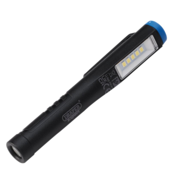 Draper MPL150 Draper Expert SMD LED USB Rechargeable Pen Light, 1W, 150 Lumens, USB-C Cable Supplied - Code: 31098 - Pack Qty 1