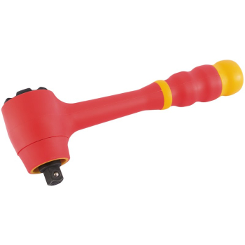 Draper D60VDE VDE Reversible Ratchet with Soft Grip Handle, 3/8 inch  Sq. Dr. - Code: 31132 - Pack Qty 1