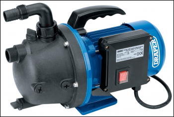 DRAPER 76L/Min Surface Mounted Water Pump (1000W) - Pack Qty 1 - Code: 31555