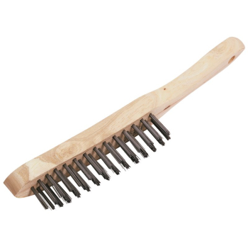 Draper WB/I Wire Scratch Brush, 4 Row, 290mm - Code: 31570 - Pack Qty 1