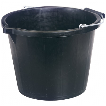 Draper BKT Bucket, 14.8L, Black - Code: 31687 - Pack Qty 1