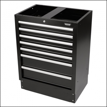 Draper MS400-7BU BUNKER® Modular Floor Cabinet, 7 Drawer, 680mm - Code: 31706 - Pack Qty 1