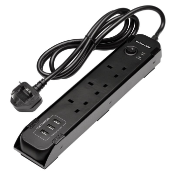 Draper AB1000-UKPSMH BUNKER® UK Power Strip with Magnetic Holder - Code: 31713 - Pack Qty 1