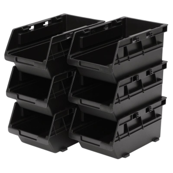 Draper B600-SSBS6PK BUNKER Load-Up Stack Storage Bin Set (6 Piece) - Code: 31773 - Pack Qty 1