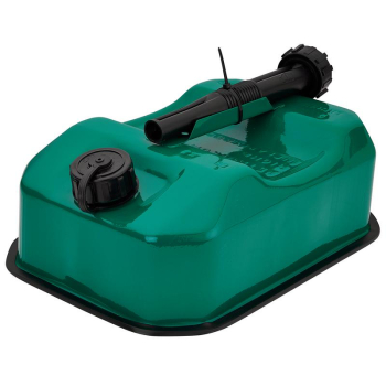 Draper SFFC5LGR Flat Steel Fuel Can, 5L, Green - Code: 31787 - Pack Qty 1