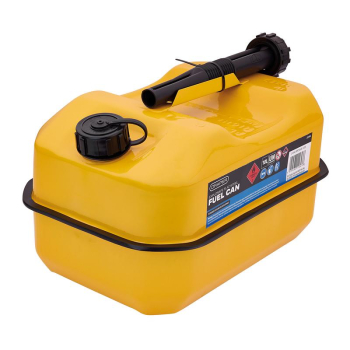 Draper SFFC10LEX Explosafe&nbsp;Flat Steel Fuel Can, 10L, Yellow - Code: 31794 - Pack Qty 1